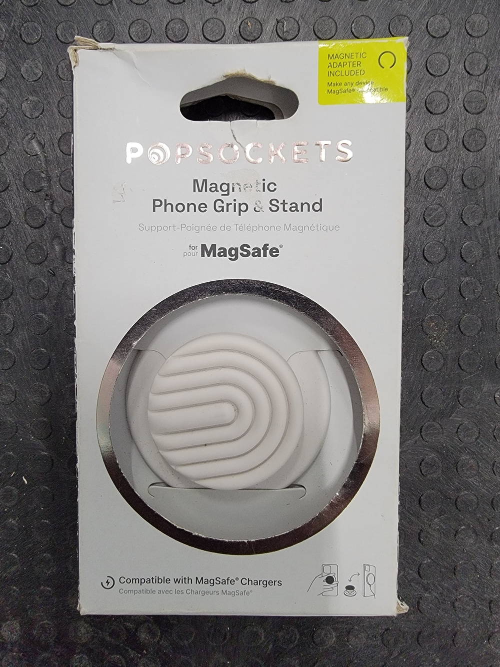 Popsockets Magnetic Popgrip & Stand, Coconut Cream, White
